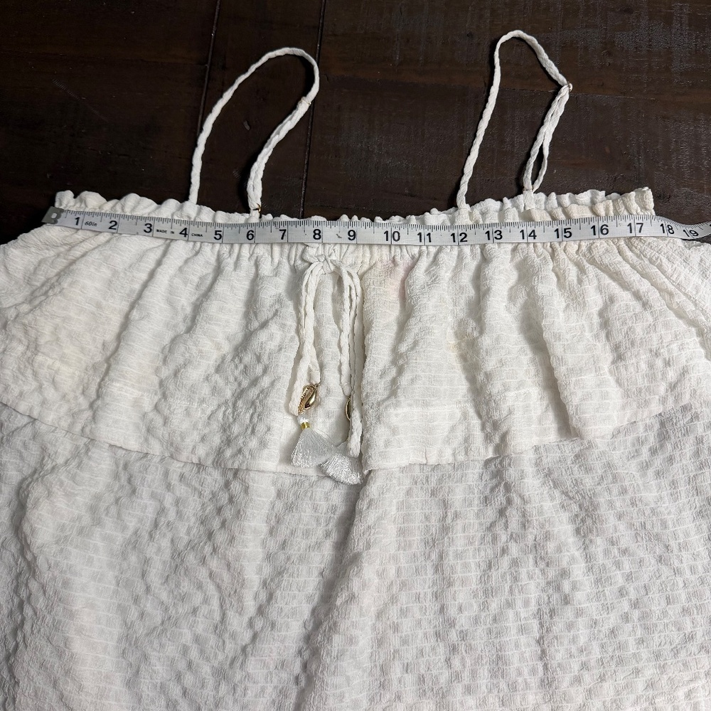 Lilly Pulitzer White Ruffle Top - Picture 6 of 10